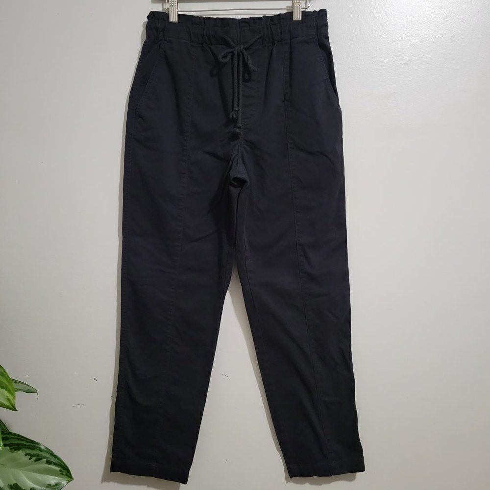 LOFT Black Drawstring Pants